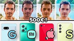LE MEILLEUR smartphone en PHOTO -500€ (Pixel 7a / Samsung A54 / iPhone SE / Redmi Note 12 Pro)
