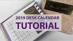 Cute 2019 Desk Calendar