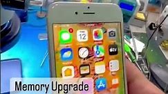 iPhone 6s memory upgrade 16gb to 128gb #iphonerepair #memoryincrease #iphone6s