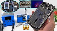 How i Restore Destroyed iPhone 13 Pro Max with New Set Motherboard Repair Tools