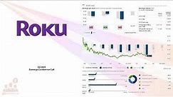 $ROKU Roku Inc Q3 2023 Earnings Conference Call