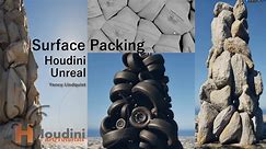 Surface Packing In Houdini & Unreal