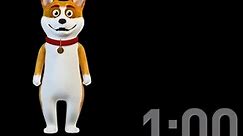 1 Minute Countdown Timer with Music | Dog Dancing Timer