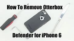 How to Remove The Otterbox Defender Series Case From The Apple iPhone 6