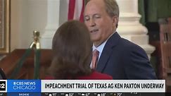 Impeachment trial of Texas Attorney General Ken Paxton underway
