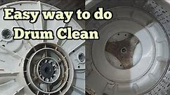 Easy way to do Drum cleaning for top load LG washing machine