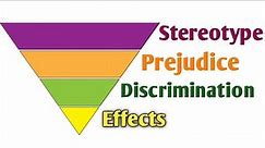 Stereotype and Prejudice | What is Stereotype and Prejudice