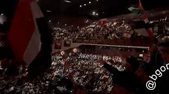 Crowd Packs Michigan Theater for Pro-Palestinian Rally