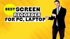 Best Screen Recorder for PC/Laptop in 2024 | with Advance Features |Fast Screen Recorder