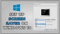How To Add or Delete A Screensaver (Windows 10) - 2022 ✅