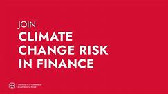 Climate Change Risk in Finance - September 2023