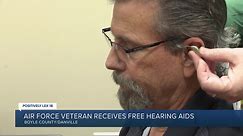 Air Force veteran receives free hearing aids