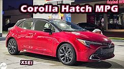 2023 Toyota Corolla Hatchback – MPG Test | Highway Fuel Economy & Range (XSE)
