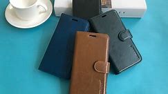 Jisoncase iPhone 11 leather wallet case