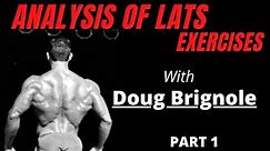 Exercising The Lats Part 1: Exposing Bad Advice By Internet "Gurus" - Back Muscles #Dougbrignole