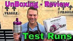 XICOY X180 MICRO TURBINE - Unboxing, Test Run and Review - By Gaspar