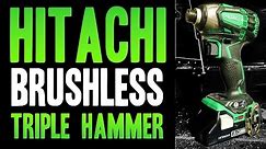 Hitachi Triple Hammer 18v Brushless Impact Driver WH18DBDL2