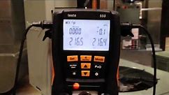 Features of the Testo 550