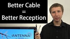 RG6 vs RG59 - How Your Coaxial Cable Impacts Your TV Reception