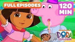 Dora the Explorer FULL EPISODES Marathon! | 5 Full Episodes - 2 Hours! | Dora Saves Fairytale Land d