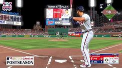 MLB The Show 23 Atlanta Braves vs Philadelphia Phillies | Braves Postseason NLDS | Game 1 - PS5 HD