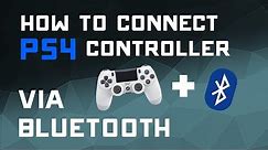 How to Connect Your PS4 Controller to a PC via Bluetooth