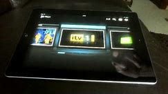 ITV Player app on the new ipad