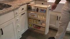 Kitchen Cabinet Pull Out Storage Organizer by CliqStudios.com