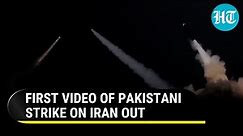 Pakistan Army Releases First Footage Of 'Sophisticated Attack' On Iranian Territory | Watch