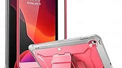 SUPCASE Unicorn Beetle Pro Series Case for iPad 10.2 (2021/2020/2019), with Built-in Screen Protector Protective Case for iPad 9th Generation/8th Generation/7th Generation (Pink)