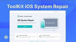 UltFone Tutorial: How to Use UltFone ToolKit iOS System Repair