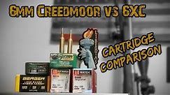 6mm Creedmoor vs 6XC Cartridge Comparison