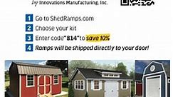 🔴Need a Shed Ramp❓ 1.Go to... - Midtown Sheds of Lawton