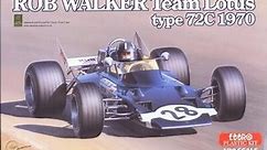 Ebbro Lotus 72C F1 1970 - Rob Walker Racing 1_20 Scale Model