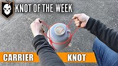 Hastily Carry Objects Using the Carrier Knot – Knot of the Week HD