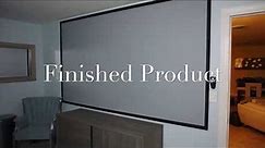 Do it yourself, Projection Screen Painting in 3 Minutes