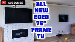2020 75" Samsung Frame TV install in a 4 story Condo!?