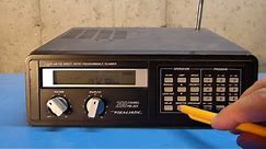 Radio Shack (Realistic) Pro-2021 Scanner Programming and Overview