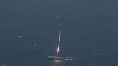 SpaceX completes historic rocket launch, sea landing