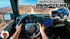 The Ford Bronco Raptor Pummels All Terrain with Equal Tenacity (POV Drive Review)