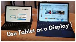 How to use your Android Tablet as a second display via USB