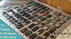 Nokia cell phone collection. From 90s to 2014