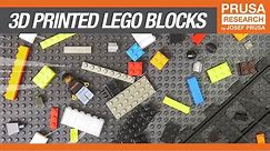 How to make 3D printed LEGO and LEGO Duplo compatible bricks