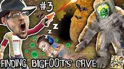 FINDING BIG FOOTS CAVE w/ SLEEPY CHASE Prank! FGTEEV #3 - FREE ROBLOX ROBUX TRAP! HAHA
