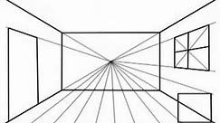 How to Draw with One Point Perspective - option1