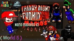SMB + JW reaccionan a | Mario's Madness V2 ( World 5 ) | Español ( part 7 )