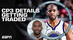 Chris Paul's reaction to getting traded to the Warriors: I'm DEFINITELY excited! | NBA Today