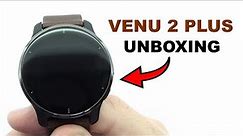 Garmin Venu 2 Plus Slate Bezel/Slate Case Unboxing 4K