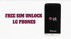 SIM Network Unlock Pin LG Phone
