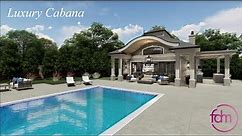 Alluring Luxury Pool Cabana – by Flora Di Menna Designs